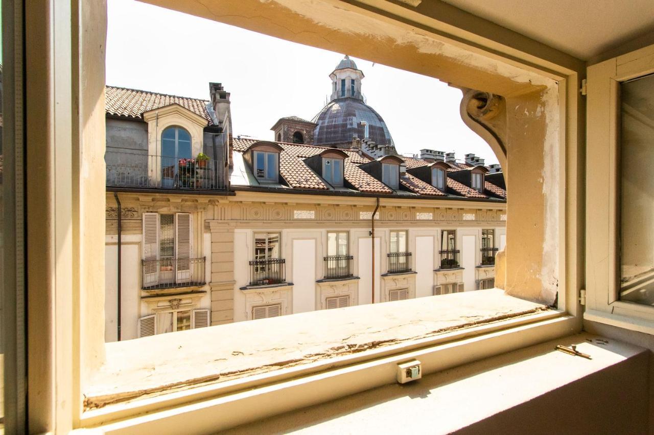 Stylish Quardilatero Romano Central Flat Torino Exterior foto